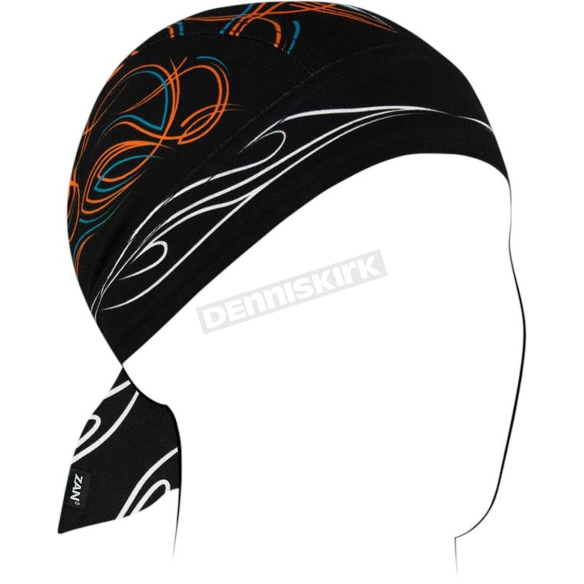 Zan Headgear Pinstripe Flame Sportflex Flydanna - ZL426