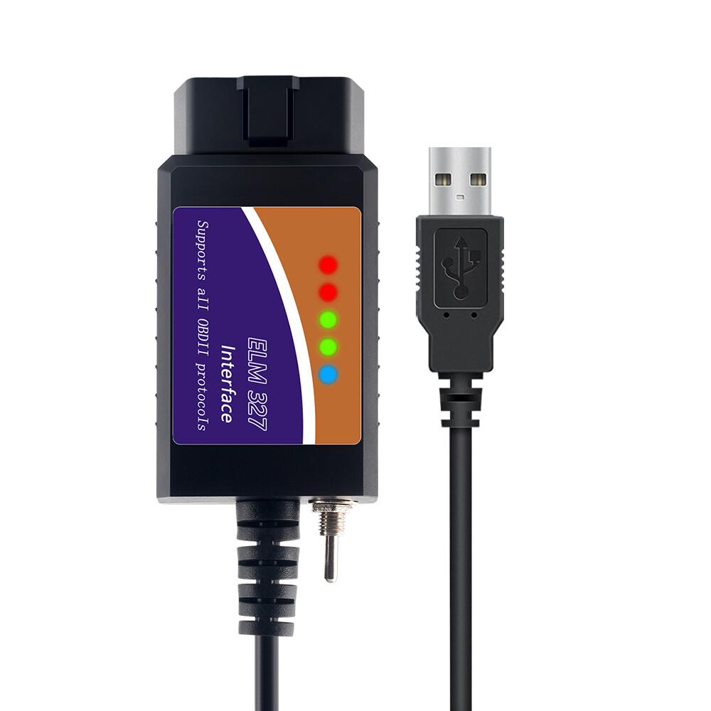 2024 FORScan ELM327 OBD2 Car Diagnostic Scanner Adapter USB Code Reader For Ford