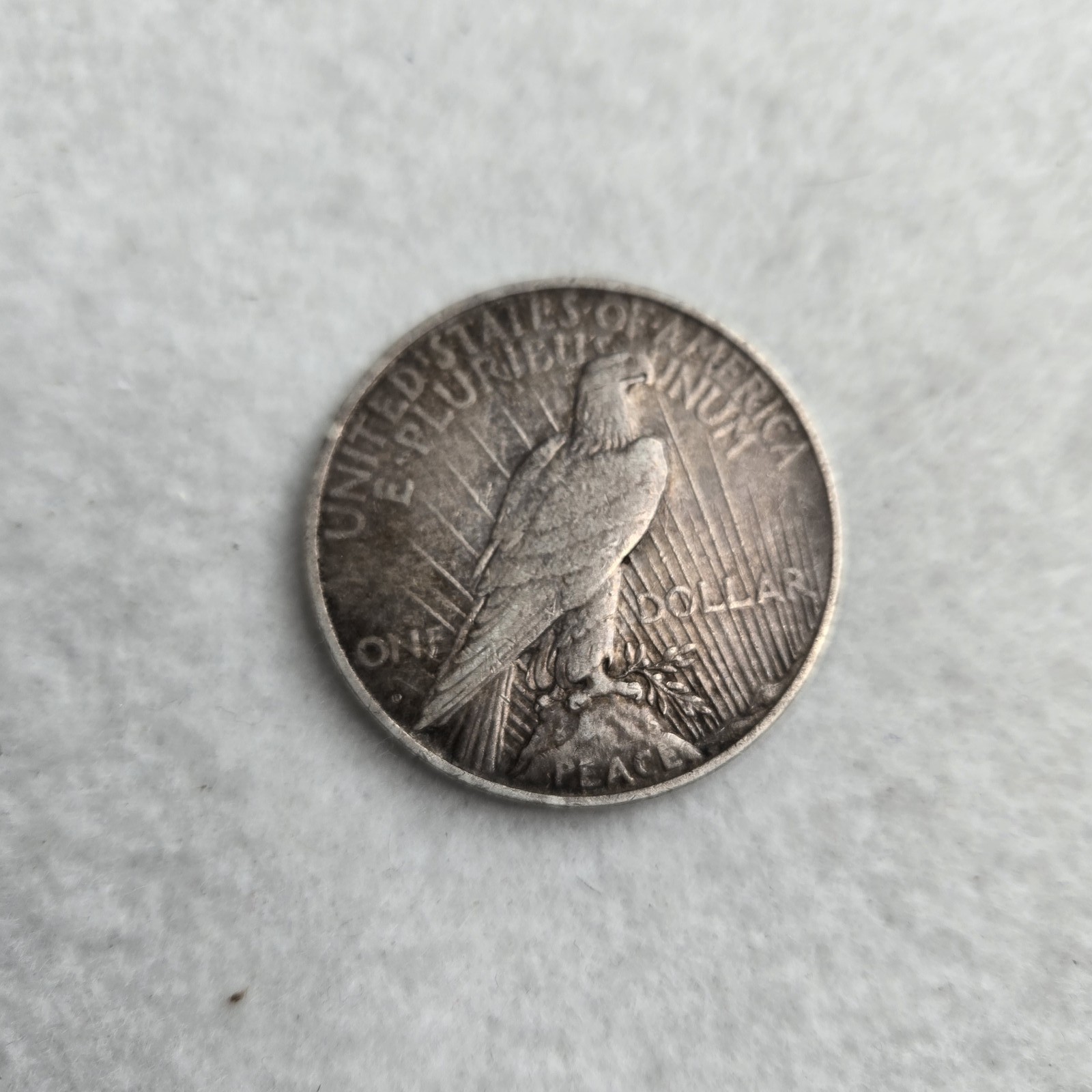 1922 US Peace Silver Dollar - Circulated Condition - 90% Silver
