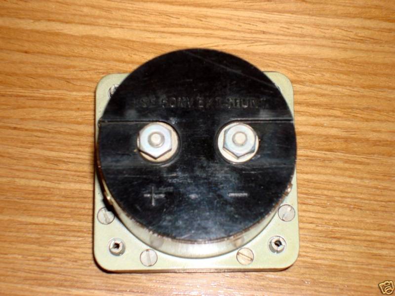 New 0-240 Aero Type C-240 Amp Meter