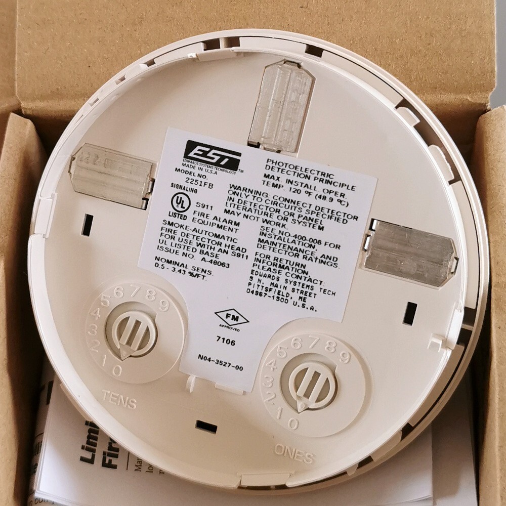 NIB! EDWARDS EST 2251FB DETECTOR