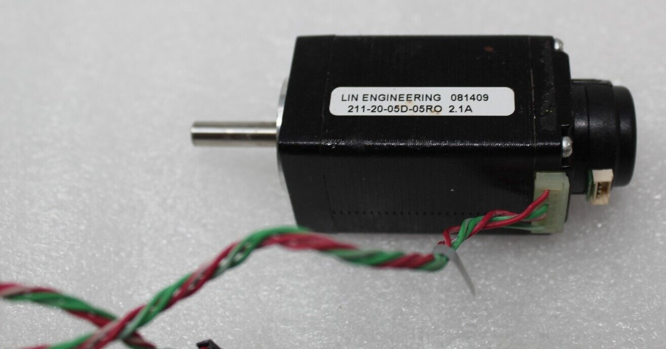 LIN ENGINEERING 211-20-05D-05RO 2.1A STEP MOTOR 081409