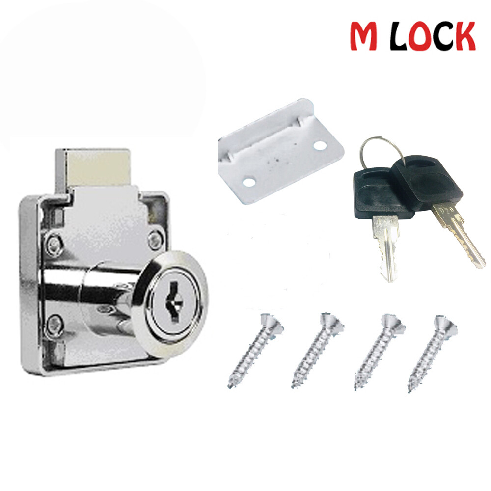 Dead Bolt Drawer Lock Furniture ENCLOSURE Economical CABINET LOCK Item# 138