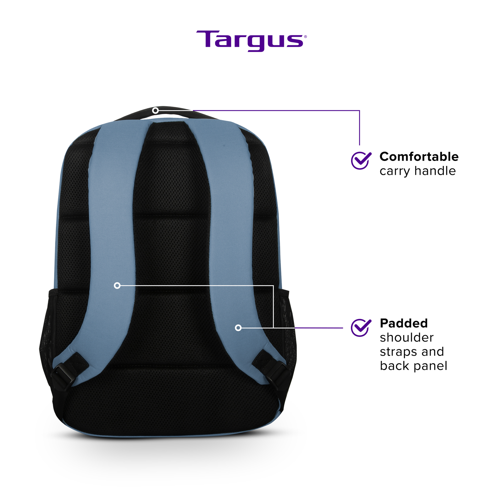 Targus - Octave III Backpack for 15.6Laptops - Blue