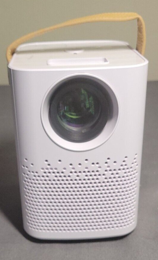 Mini Portable Projector Upgraded WiFi Mini Projector, FHD 1080P Built-in Audio