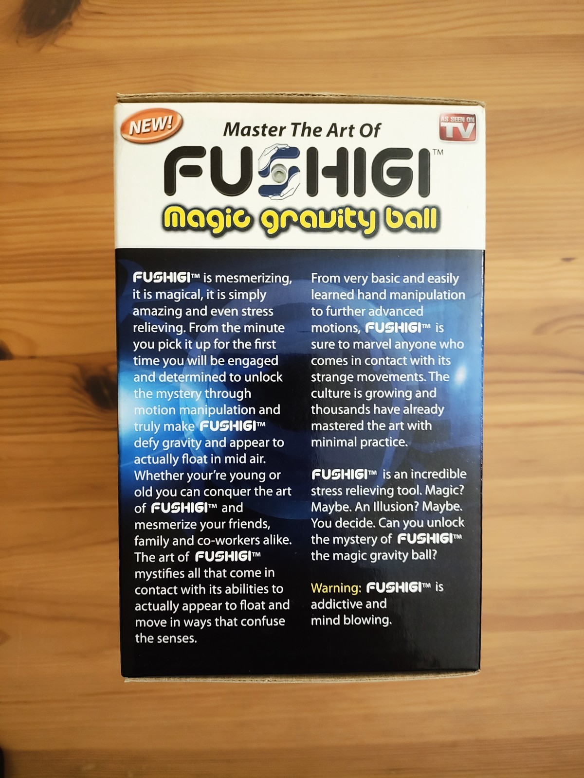 FUSHIGI Magic Gravity Ball Trick Toy With DVD