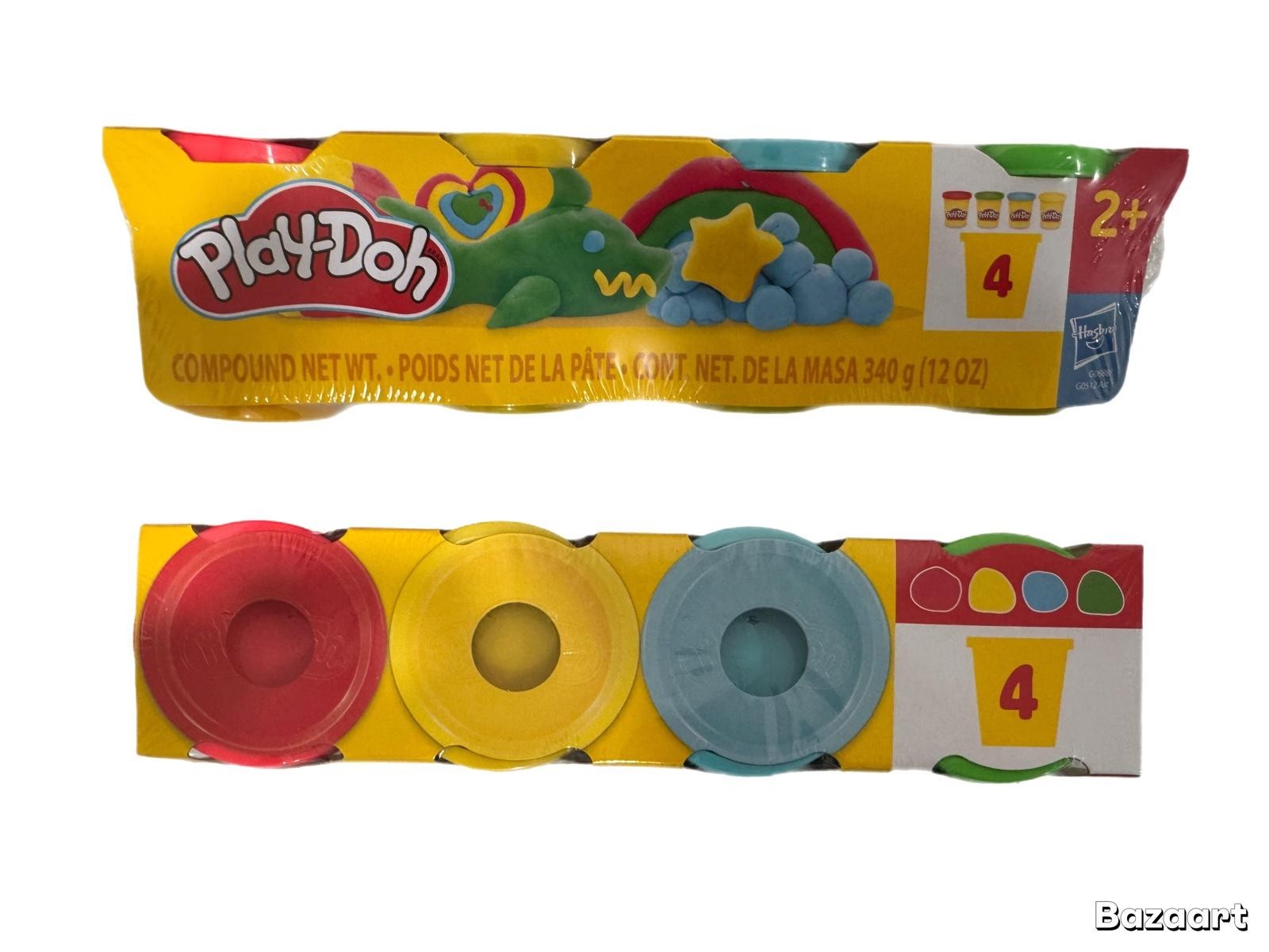 Play-Doh 4 Classic Colors Set of Modeling Compound 3 oz x4
