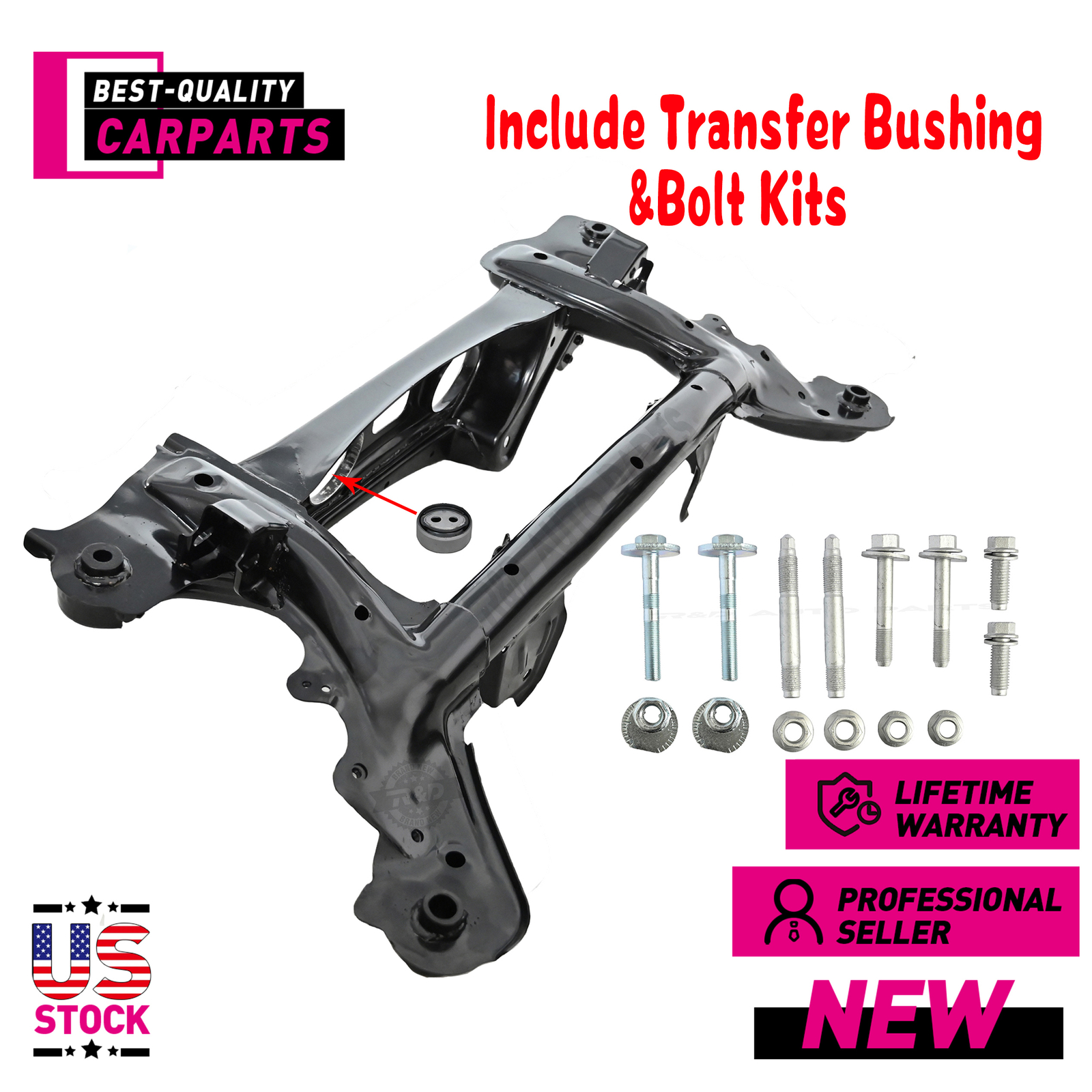 New Rear Subframe Suspension Crossmember For Vibe&Toyota Matrix AWD 4WD 03-06