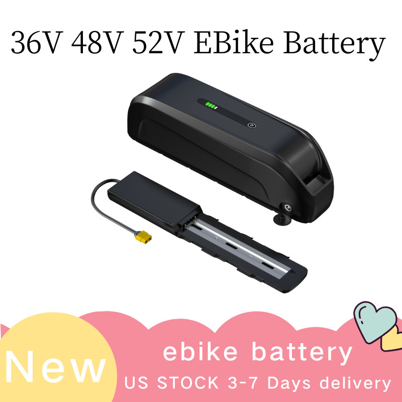 H HAILONG 36V 48V 52V Battery Electric Bike Scooter Battery For 200W-1500W ebike