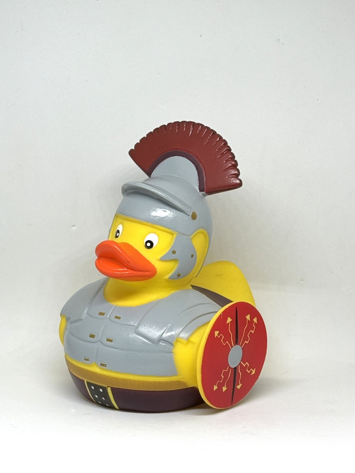 Medieval Roman Knight Armor Rubber Duck 4.5” Ducky Jeep Toy x Yarto