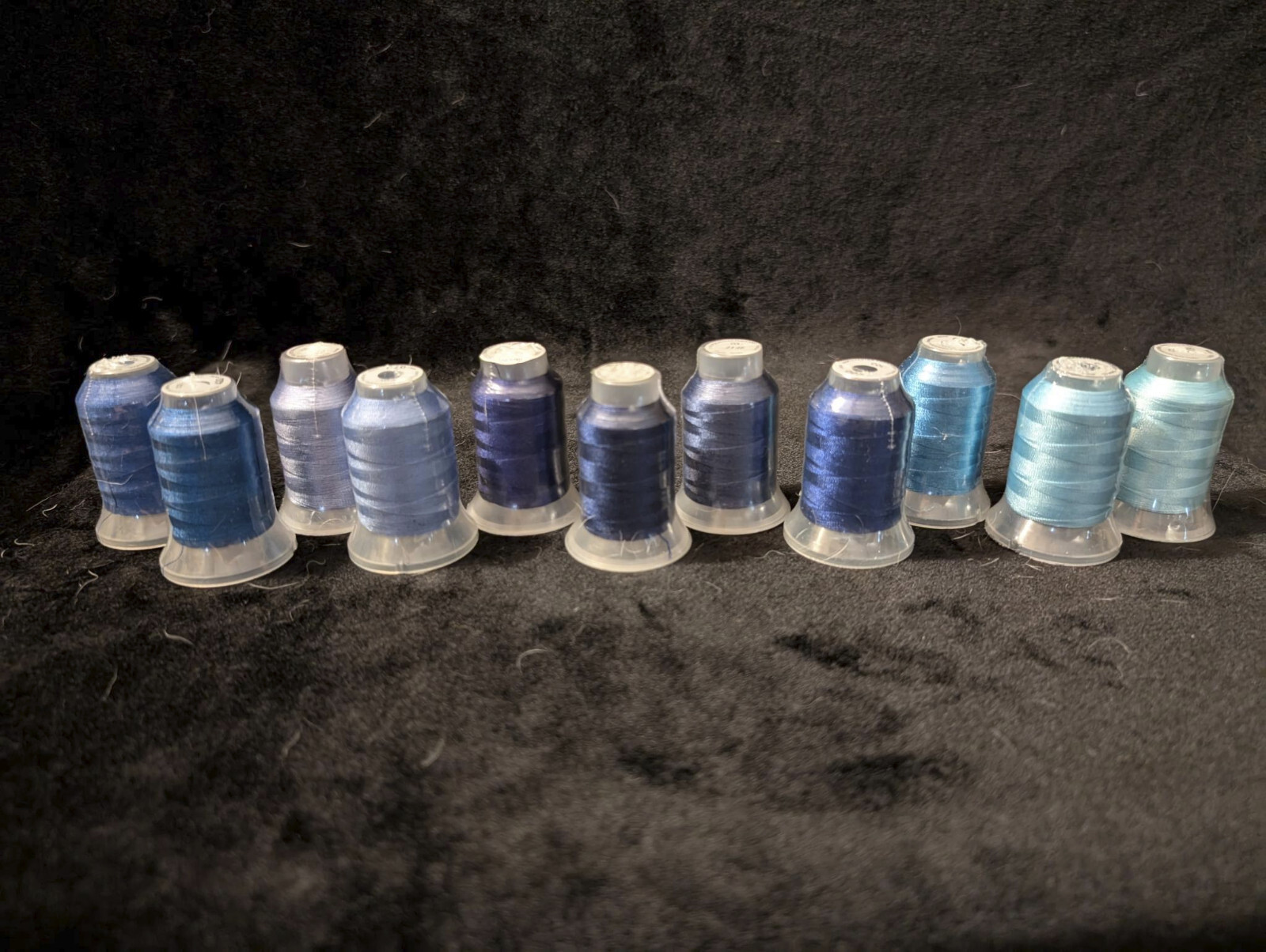 NEW Machine Embroidery Thread NEW Shades of Blue Lot of 11