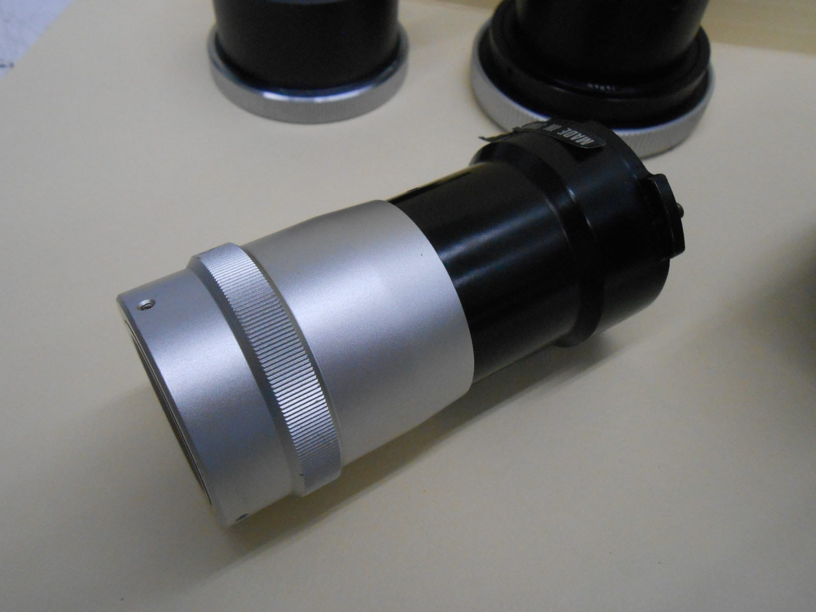 WILD HEERBRUGG MICROSCOPE CAMERA ADAPTER ASSEMBLY WITH SHUTTER