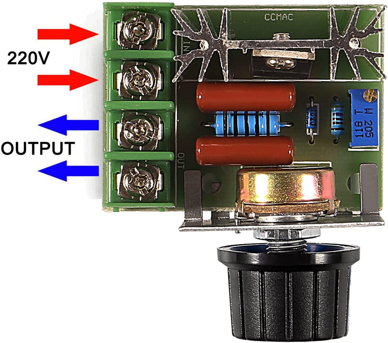 Motor Speed Pwm Controller Ac Dc 220V 2000W Driver 110V Voltage Regulator New