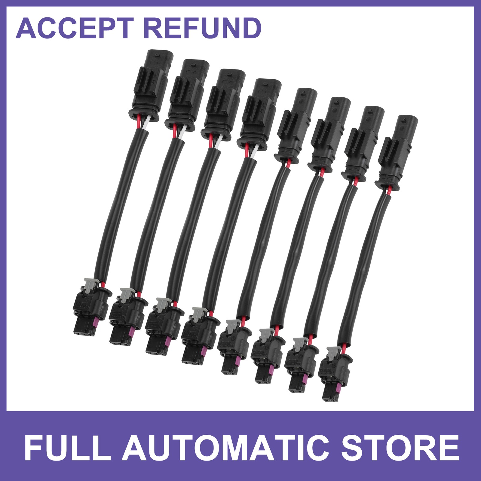 Camshaft Position Sensor Connectors Plug Wiring Harness Kit for MercedesBenz