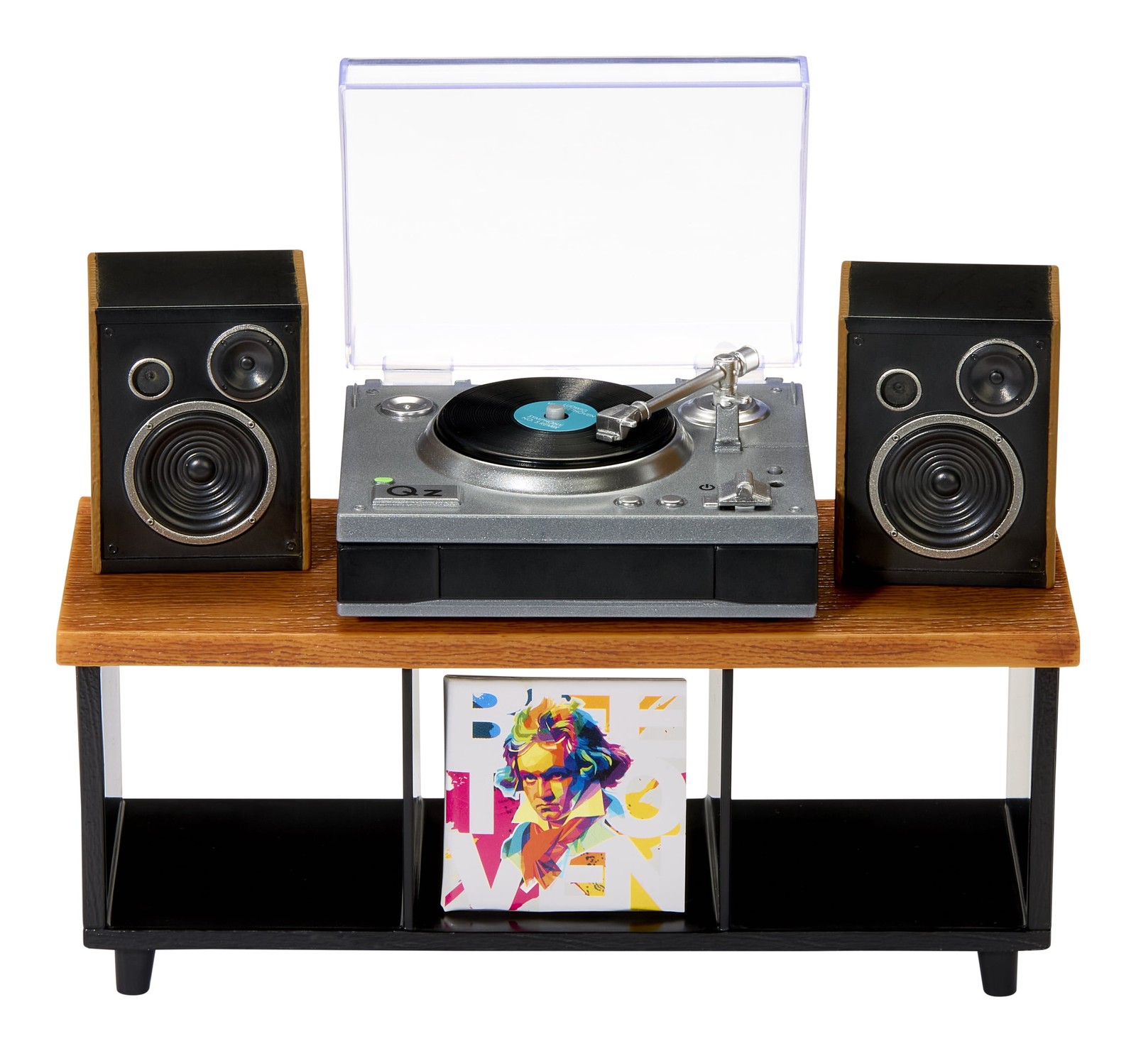 MGA Entertainment Miniverse Real Music Record Player, Mini Playable Vinyl with