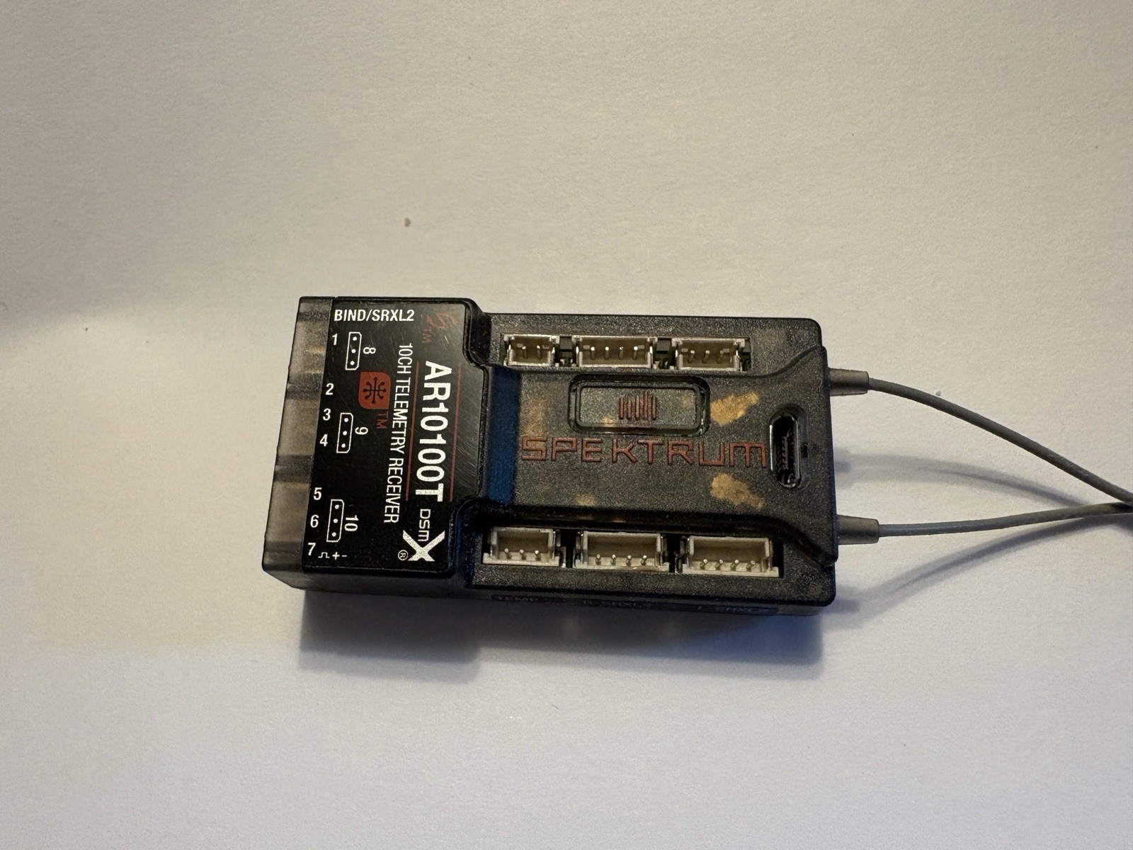 Spektrum AR10100T , 10ch , RC Model Airplane Receiver.