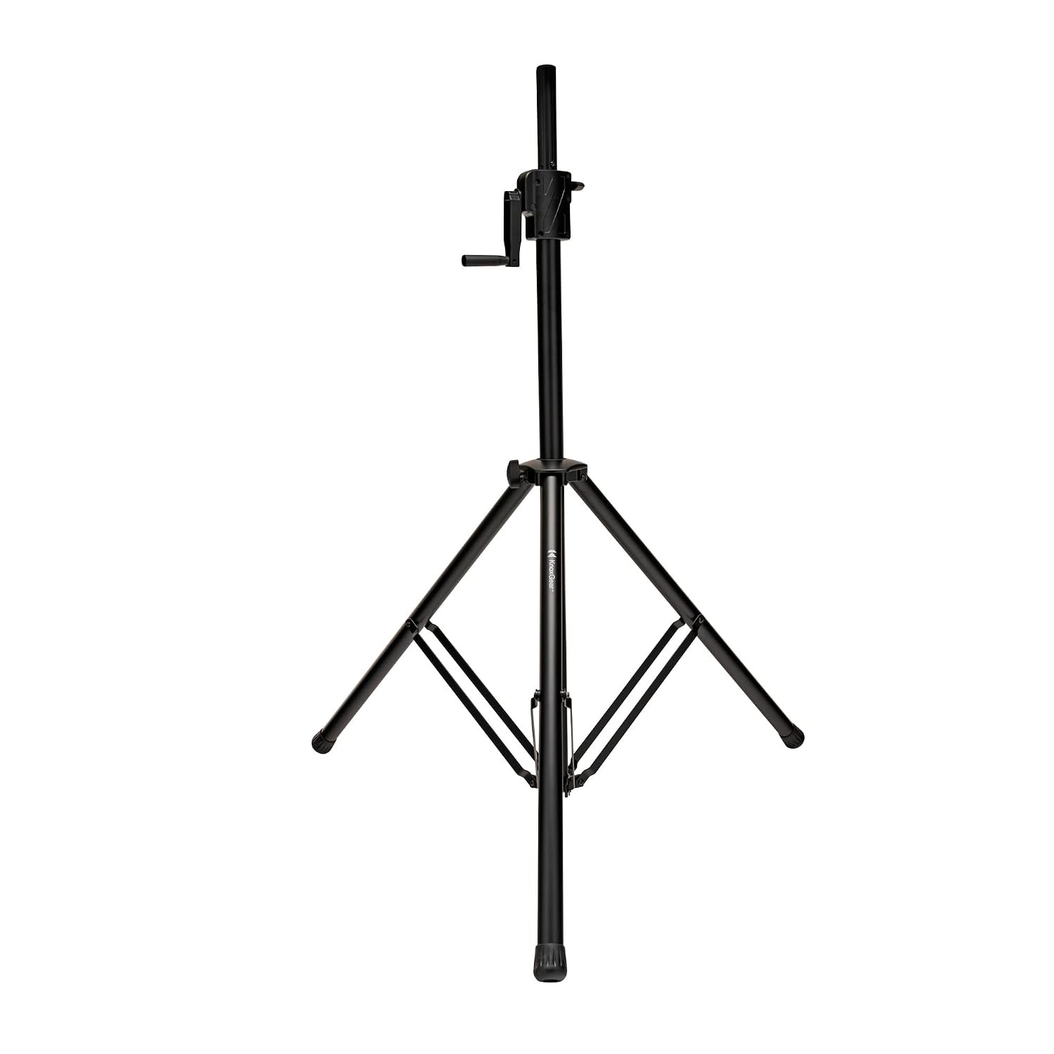 Knox Gear Hand Crank Steel Speaker Stand From 47” to 70” Supports 100lbs