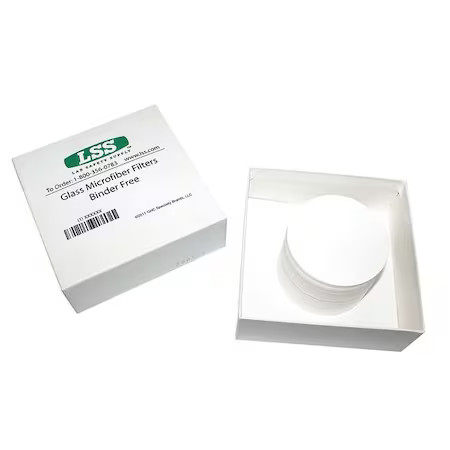 Labexact 14A850 Filter Membrane, Pore 1.6Um, Dia 7Cm, Pk100