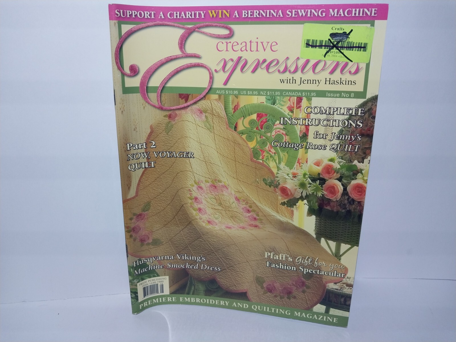 Creative Expressions Machine Embroidery Magazin No 8 August 2005