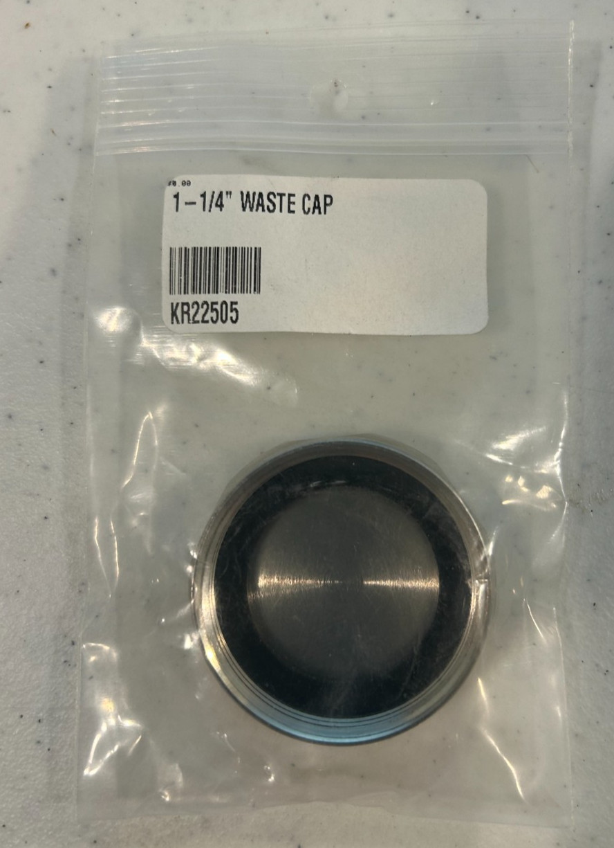 KROWNE 22-505  1 1/4"  Waste Cap New FREE SHIPPING