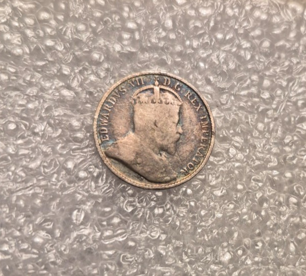 1904 Canadian Silver Nickel Coin
