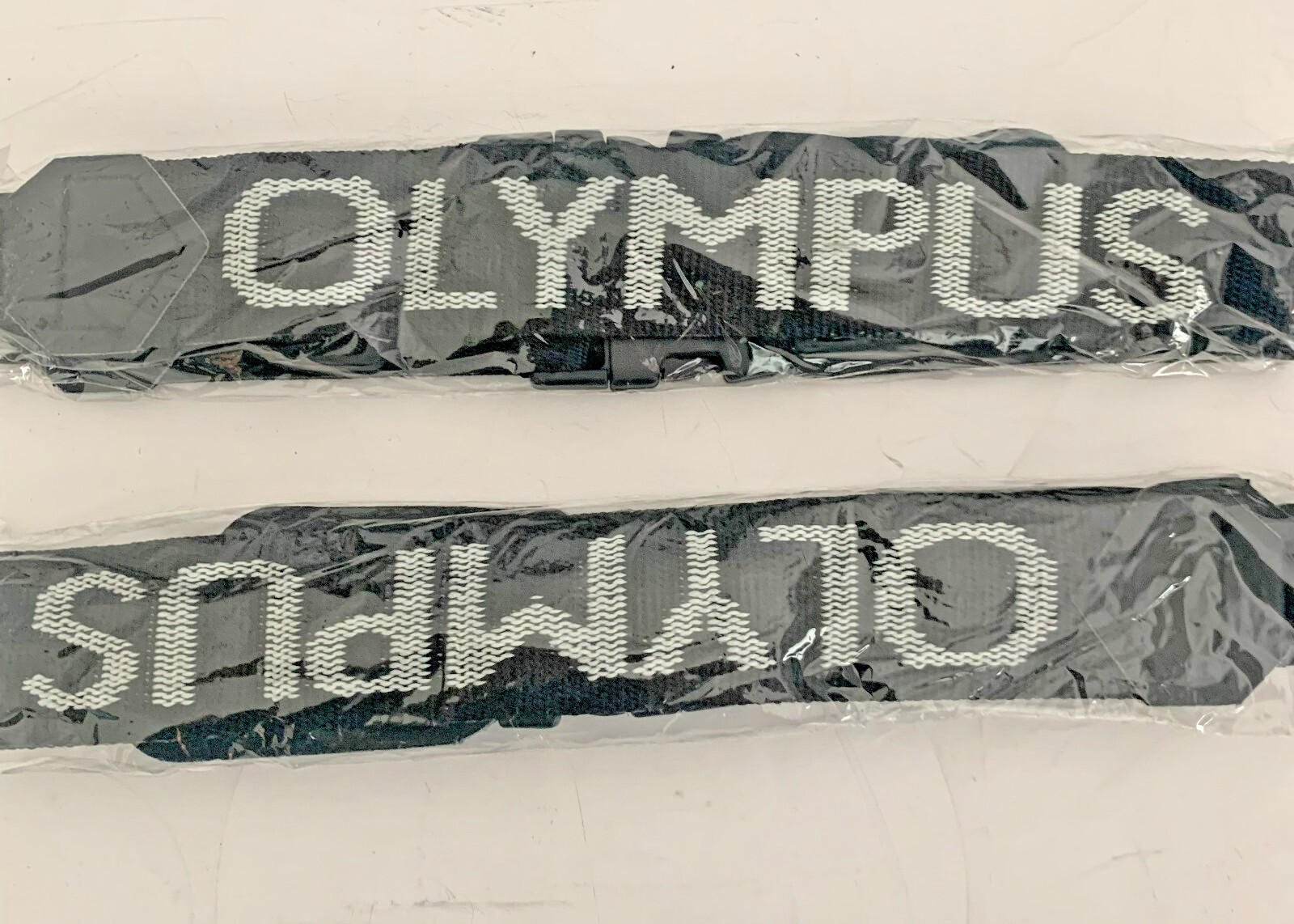 New in Package- Lot Of 2 - Olympus Quick Release Camera Straps - Black and White