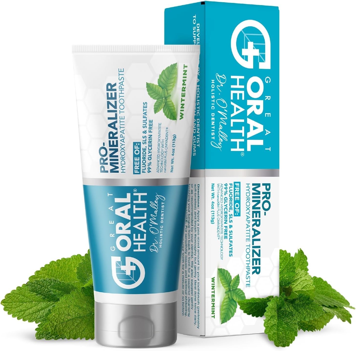 Nano hydroxyapatite Toothpaste Fluoride Free | Pro Remineralizing Toothpaste ...