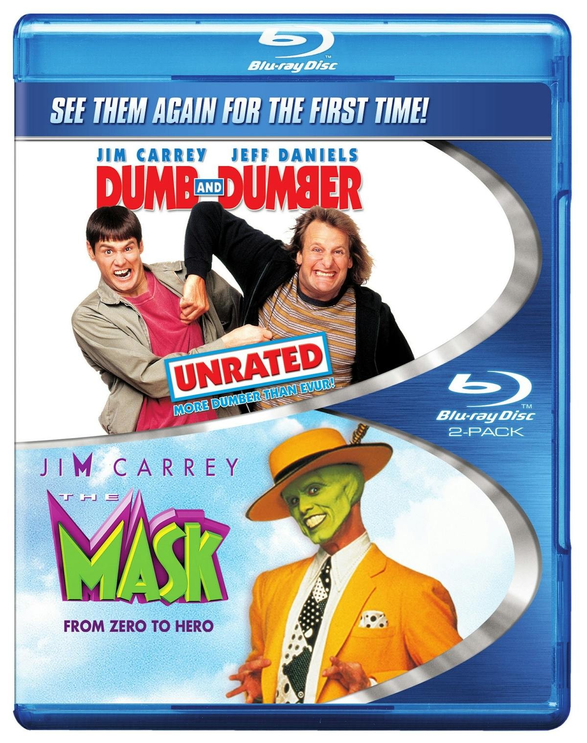 The Mask / Dumb and Dumber Blu-ray  NEW