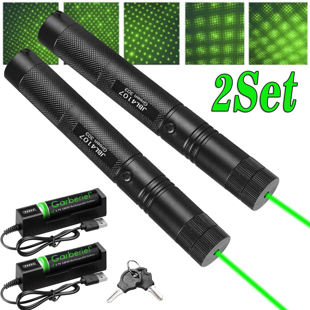 3000 Miles 532nm Green Lazer Pointer Pen Visible Beam Light Power Lazer Star Cap