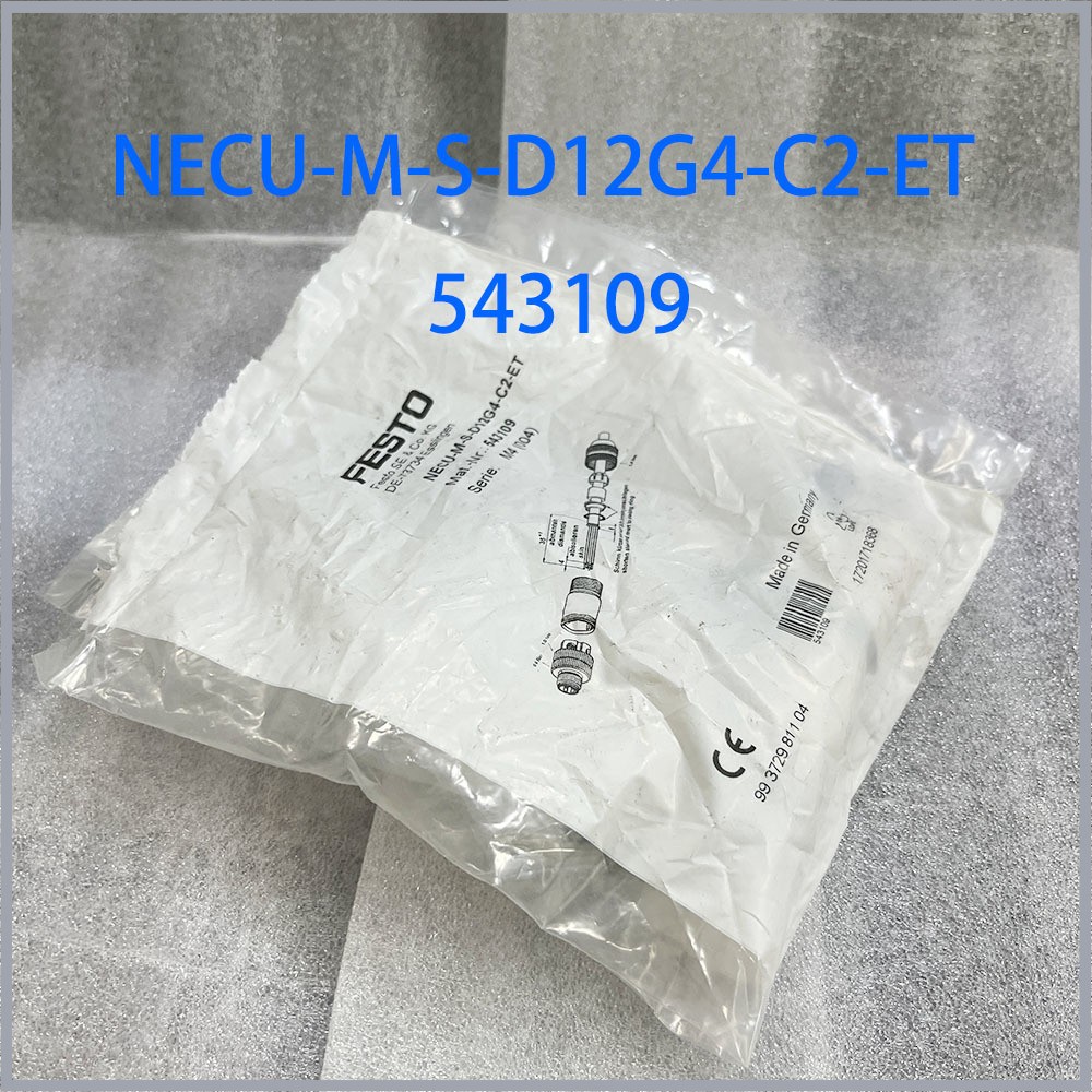 Festo Original manufacturer 24V DC NECU-M-S-D12G4-C2-ET 543109 Fully Tested