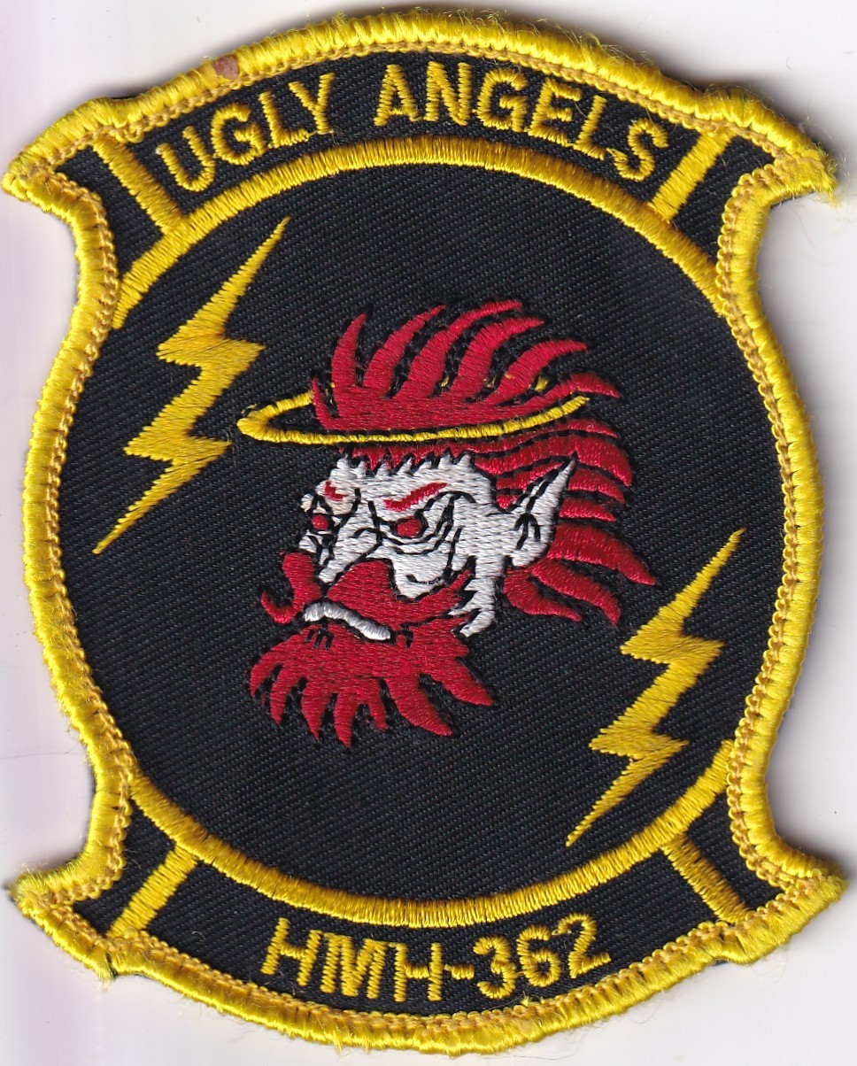 Marine Heavy Helicopter Squadron HMH-362 Ugly Angels patch USMC aviation