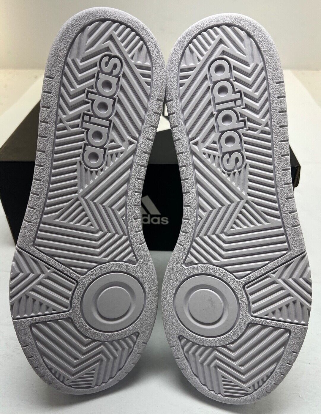 Adidas Men's Hoops 3.0 Mid Basketball Shoes GW3019 White Black NWD Free Shipping