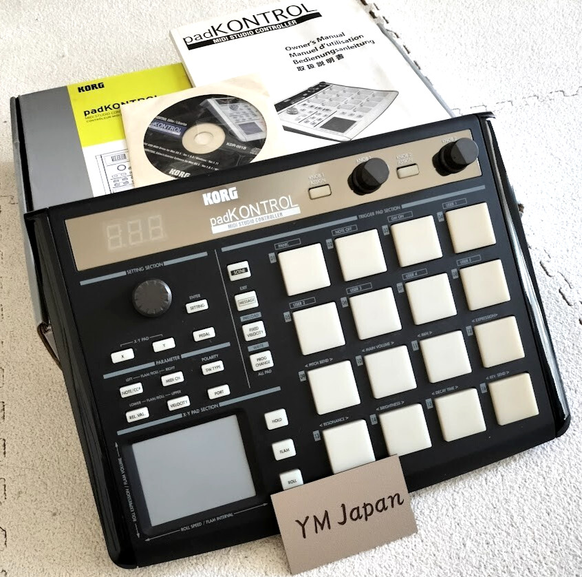 KORG padKONTROL MIDI Studio Controller KPC-1 No Adaptor w/Box Japan Used