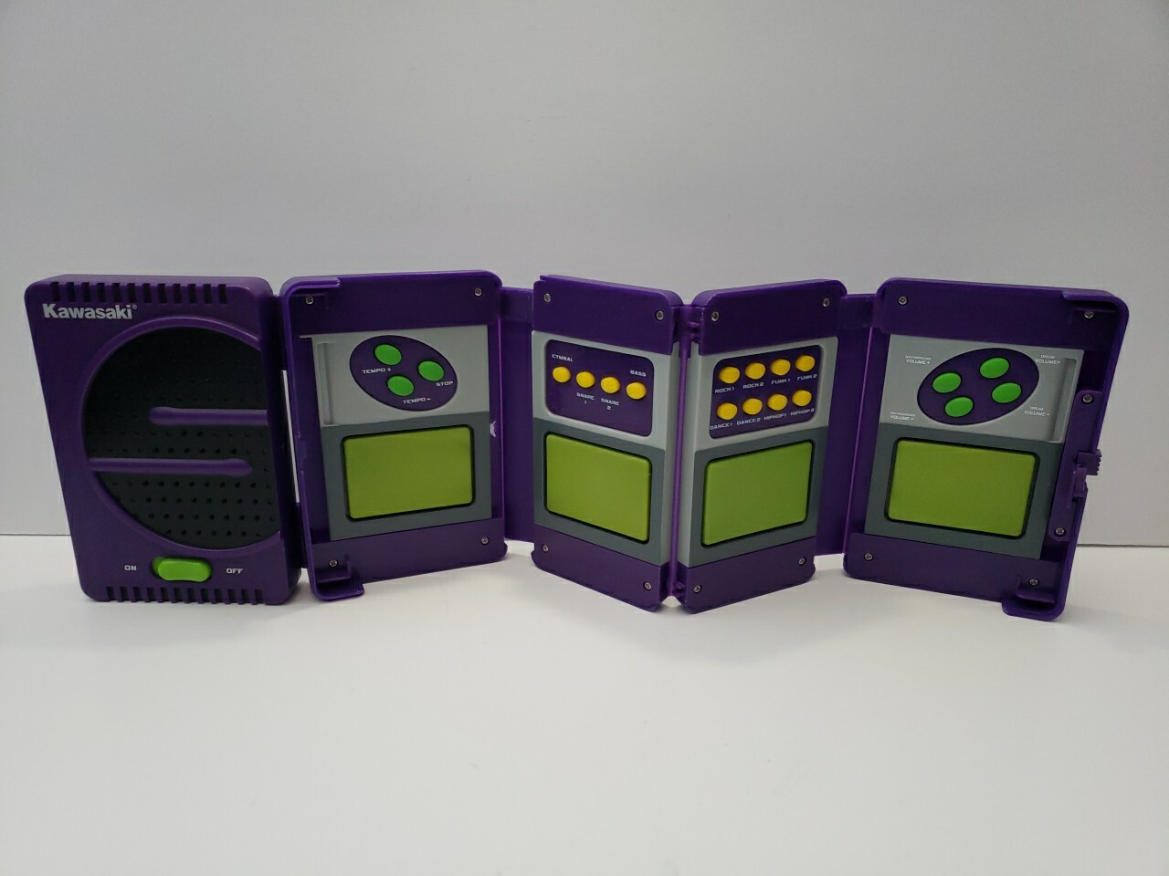 2002 Kawasaki DSI Toys Collectible Folding Beat Box FOR PARTS OR REPAIR ONLY