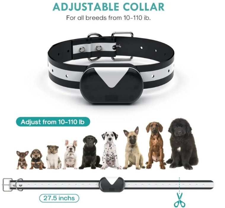 2700 FT Remote Dog Shock Training Collar Rechargeable Waterproof LCD Pet Trainer