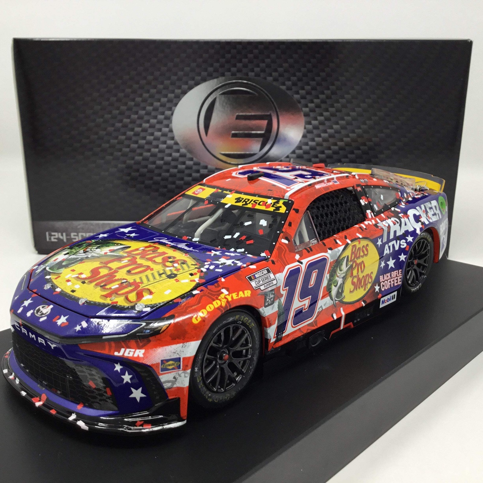 Chase Briscoe 2025 Bass Pro Shops Patriotic Darlington Race Win Elite 1:24 Dieca
