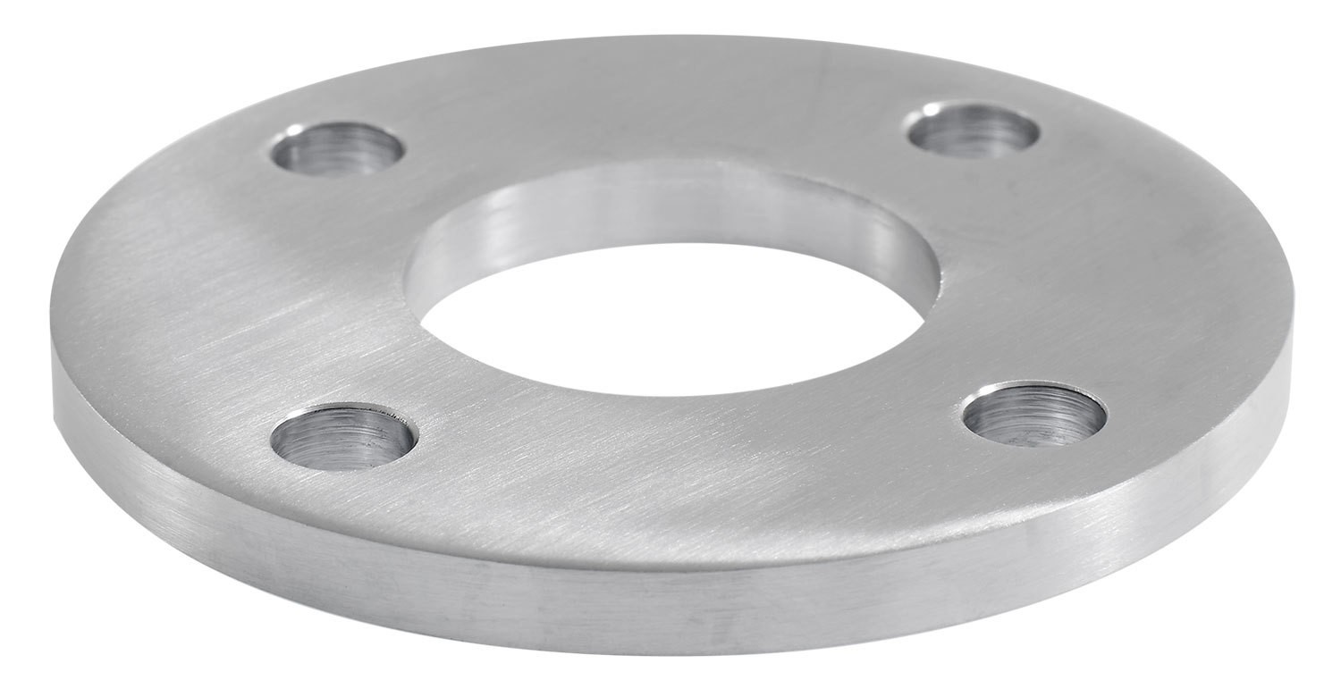 Lavi 49-541/424 Welded Floor Flange 1.67" Tubing OD Satin Stainless Steel