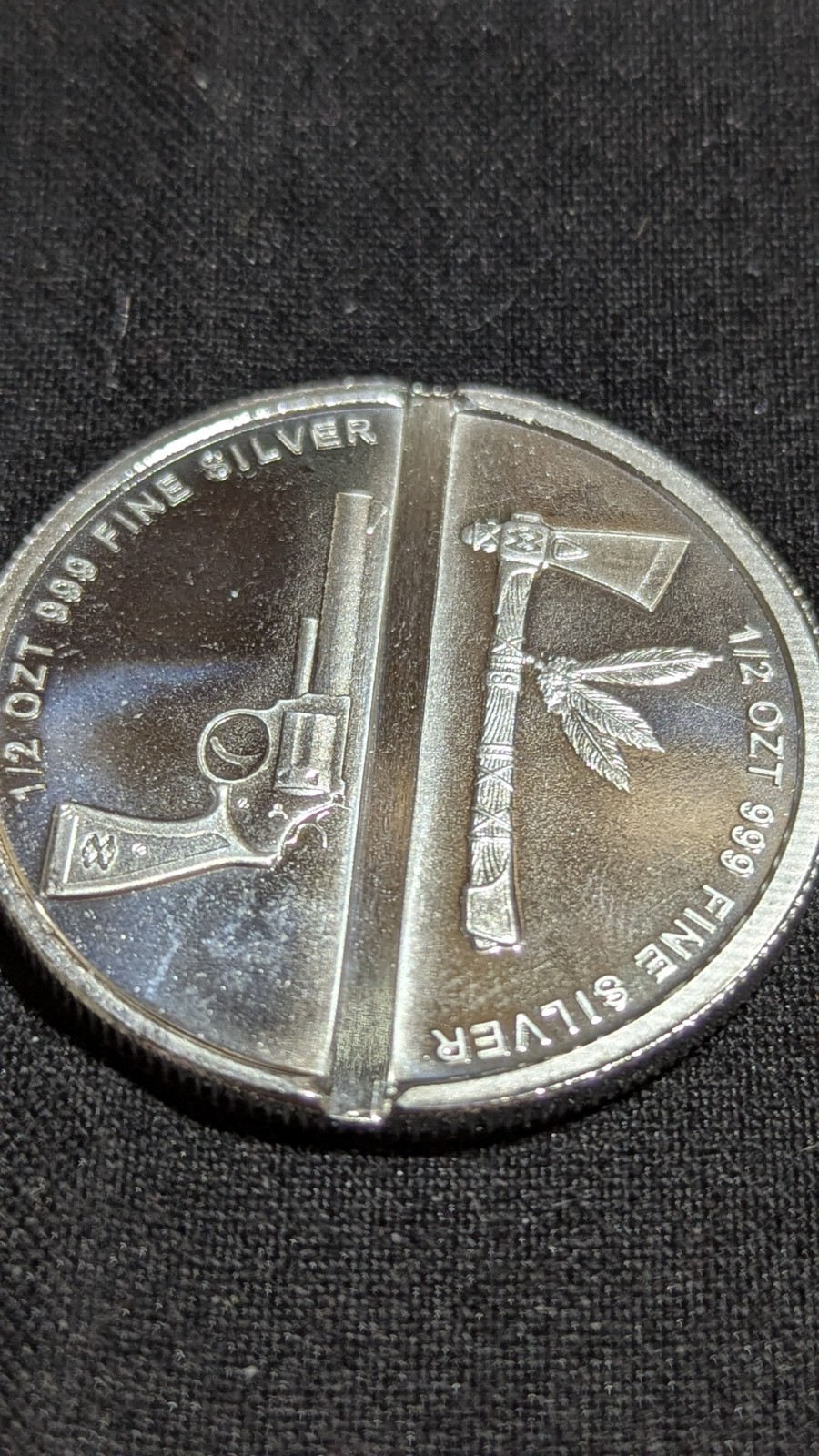 Western Warrior 1oz .999 Silver Divisible Round Elemetal Mint