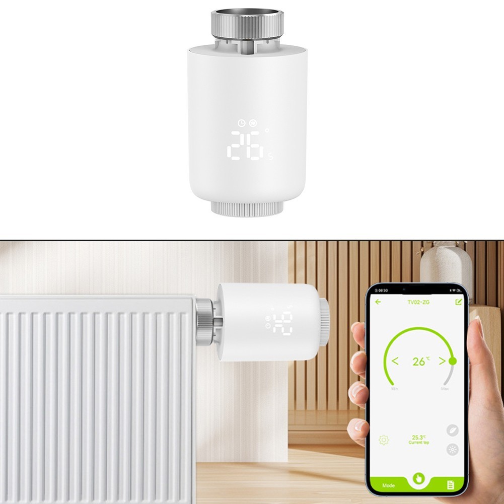 Voice Controlled Thermostat with Mobile App for Convenient Home Heating