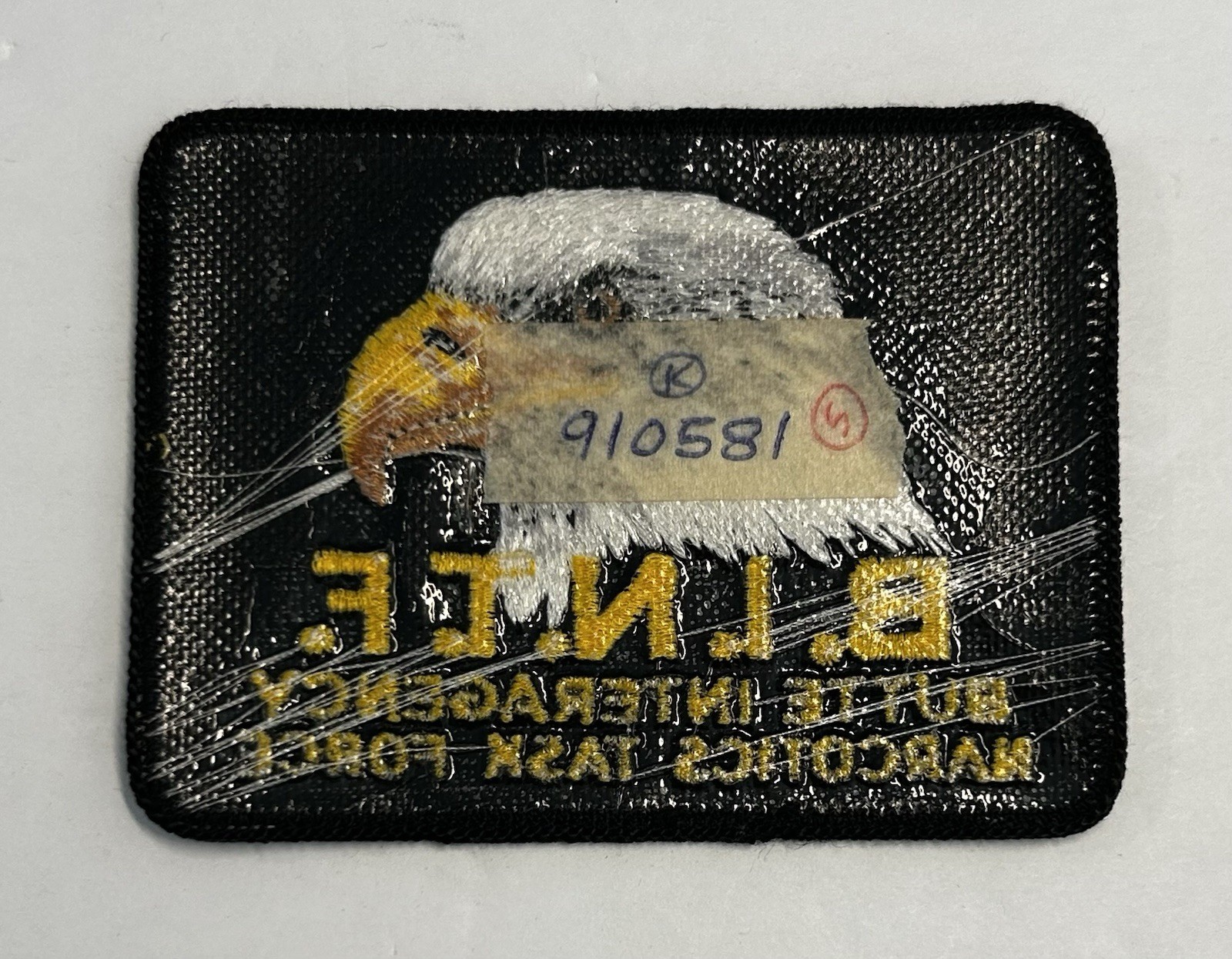 CALIFORNIA CA BUTTE COUNTY INTERAGENCY NARCOTICS TASK FORCE PATCH EAGLE #PDD27