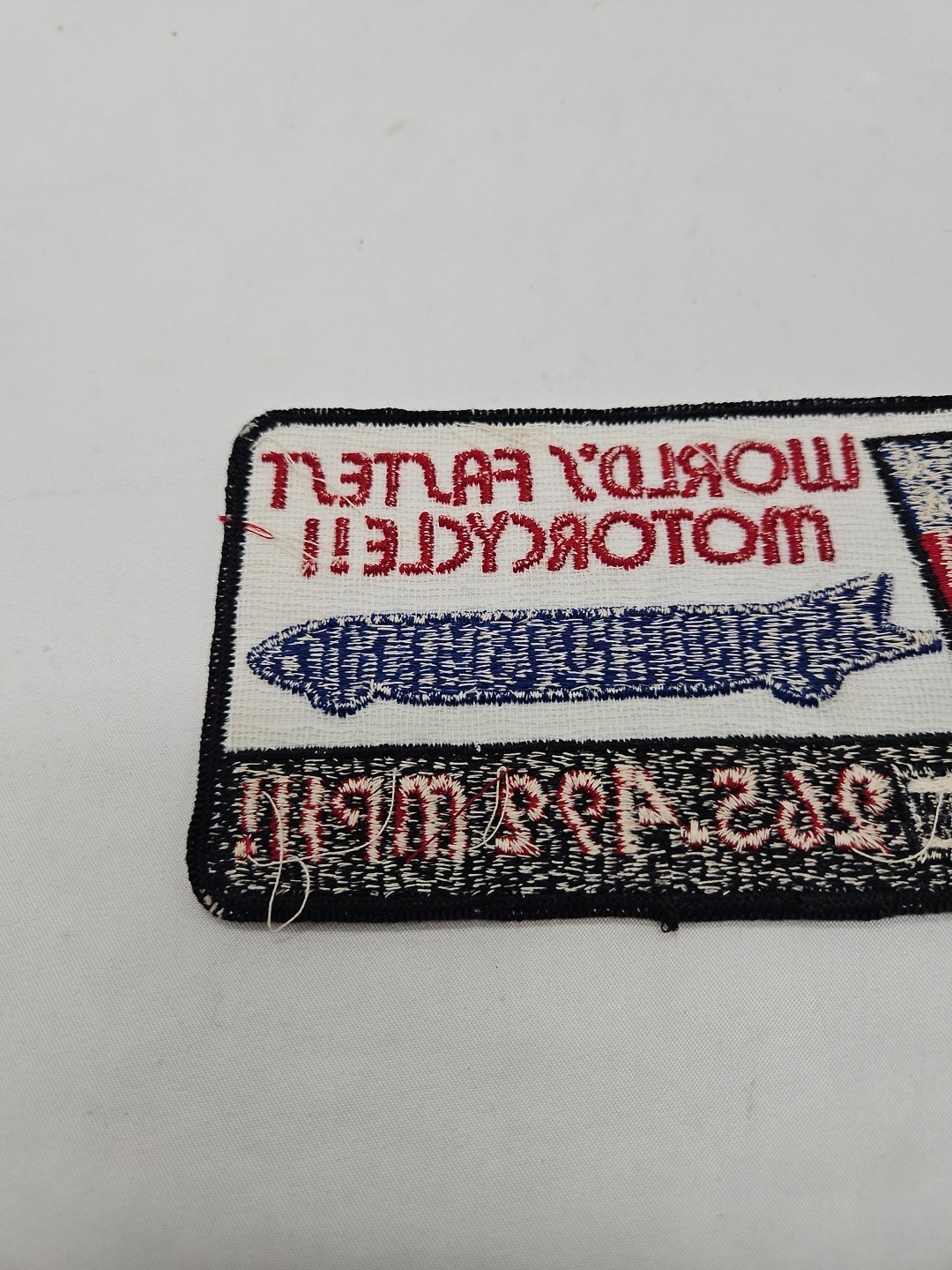 Harley Davidson Worlds Fastest Motorcycle Patch