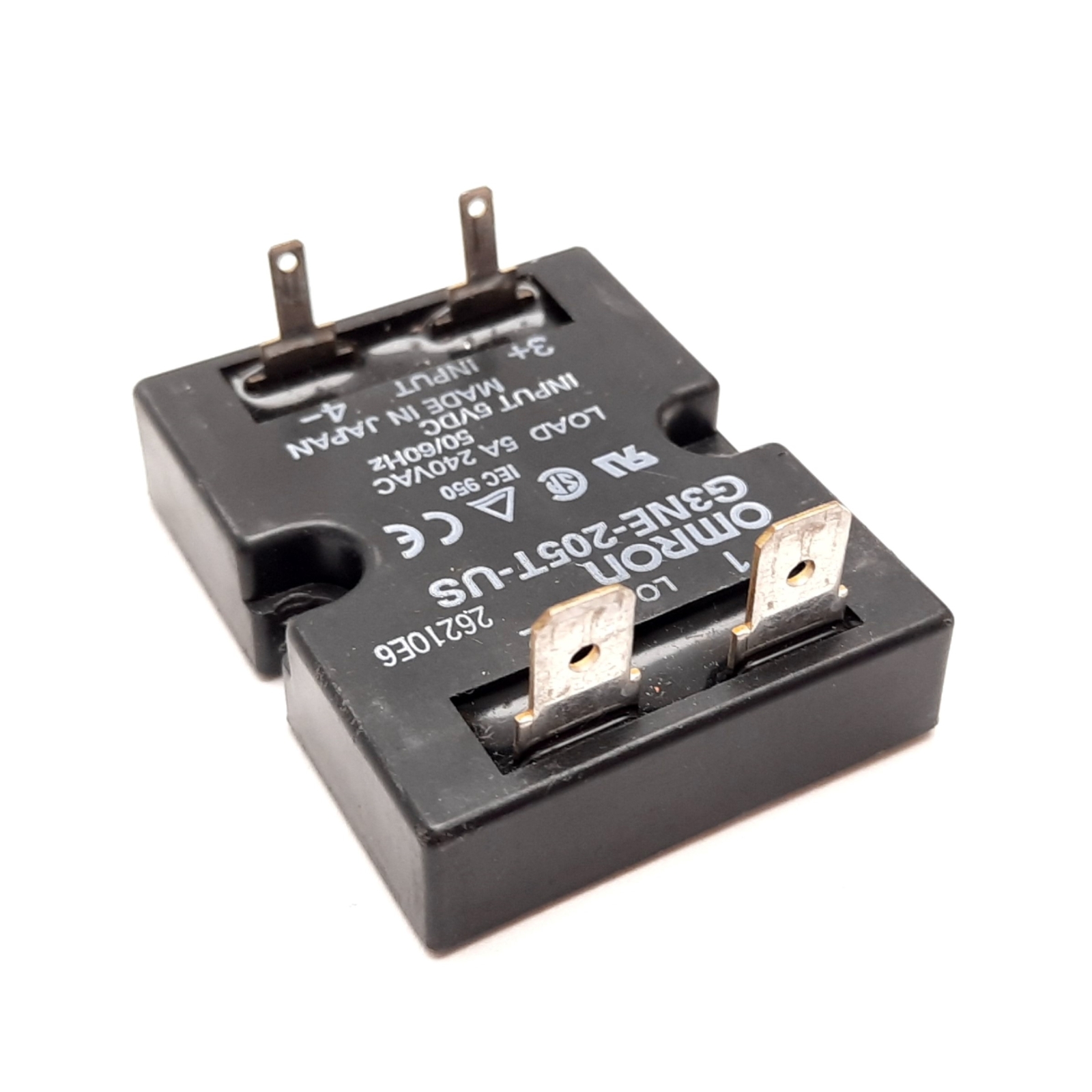Omron G3NE-205T-US Solid State Relay, Control: 5VDC, Contact: 240VAC 5A