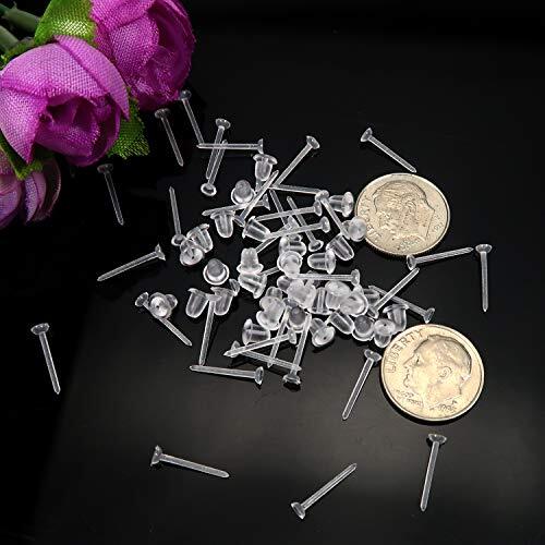 Plastic EarringsClear Plastic Earrings Clear Earrings Plastic Post Earrings P...