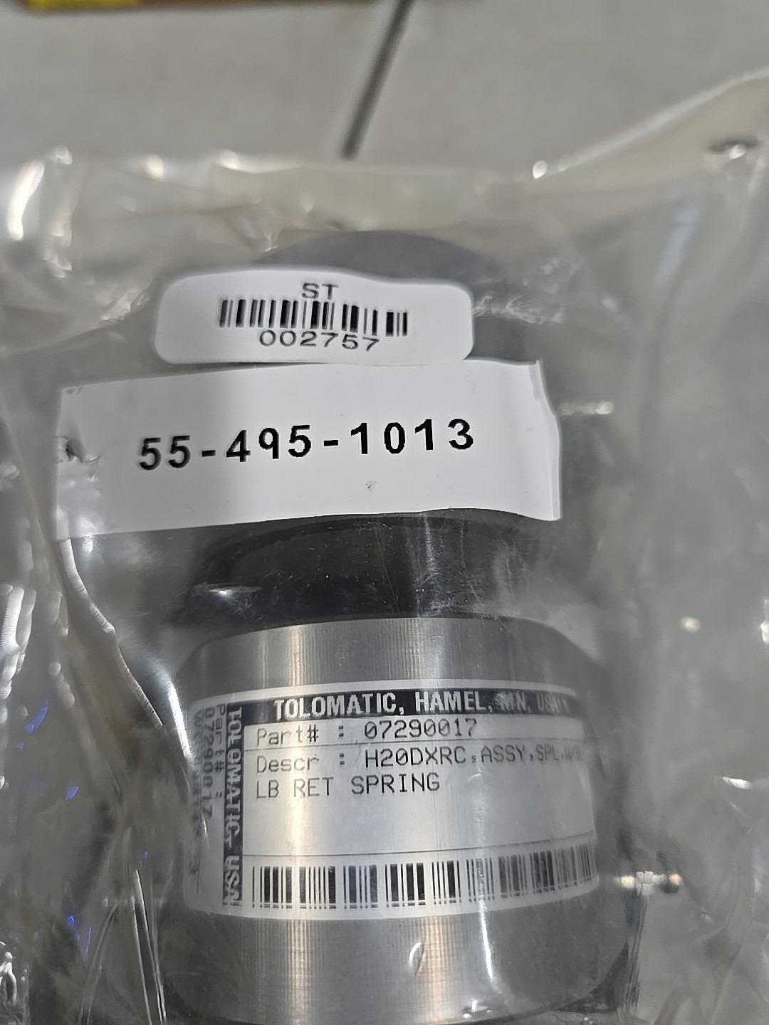 TOLOMATIC CALIPER ASSEMBLY H20DXRC NEW