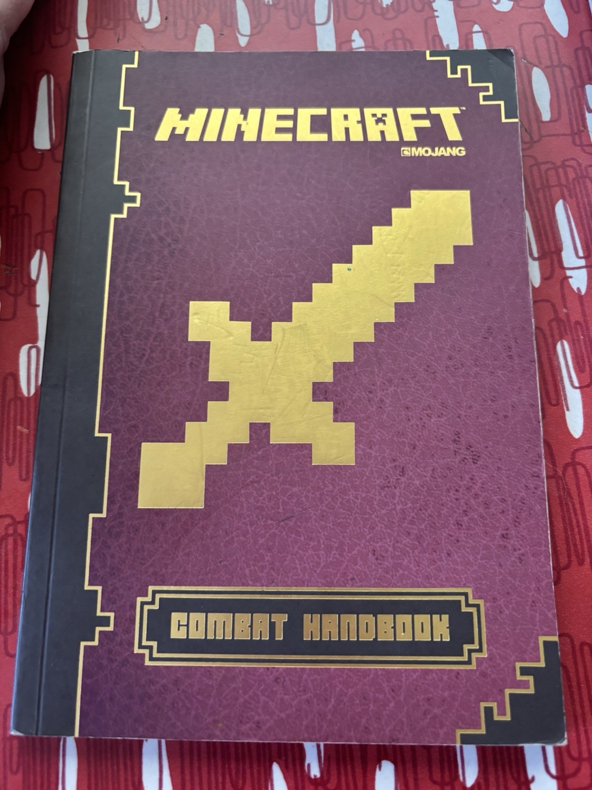 Mojang Minecraft Combat Handbook Strategy Guide for Minecraft Video Game Series