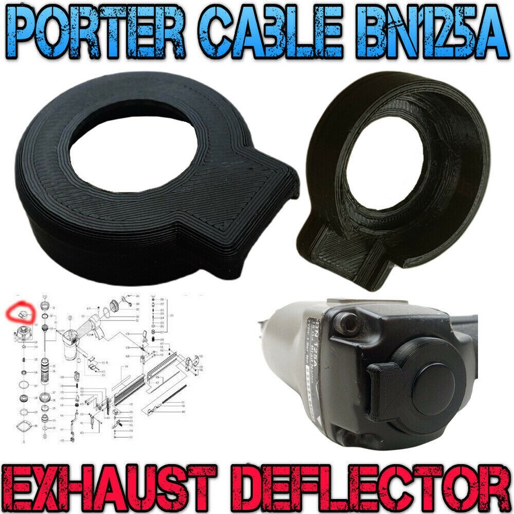 Porter Cable BN125A & BN200A Brad Nailer Exhaust Deflector  Replaces 894698