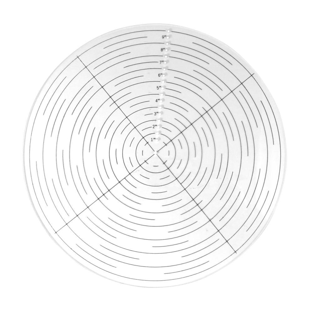 Taytools 10" Round Center Finder Compass for Wood Turners Lathe Work CEF1