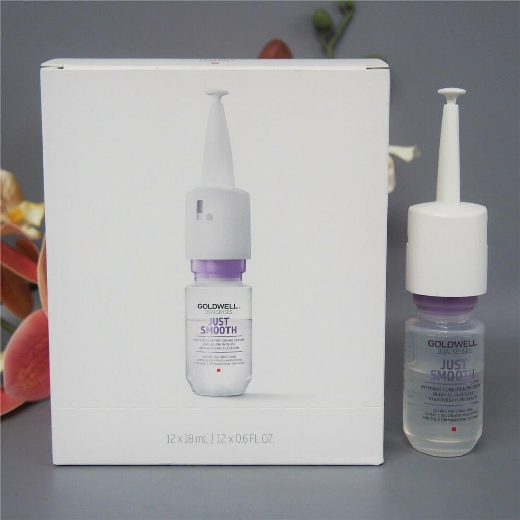 Goldwell Dualsenses Just Smooth Intensive Conditioning Serum 12x18ml Vials