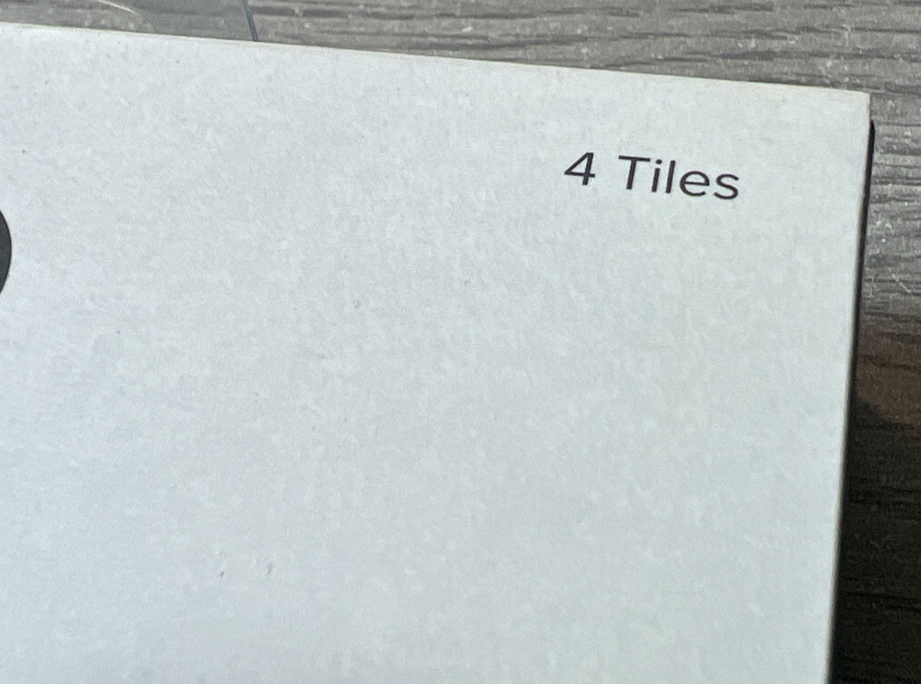 Tile Bluetooth Tracker 4 Pack (RT-13004) (T5001) - "Helps Find Anything" SEALED!
