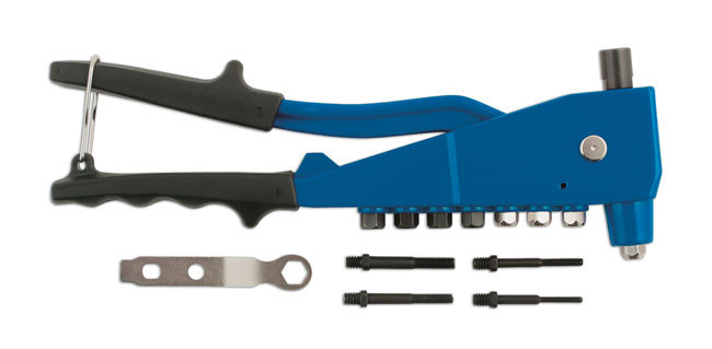 LASER TOOLS 6062 RIVETER AND NUT RIVETER DUAL PURPOSE POP & NUT RIVETER